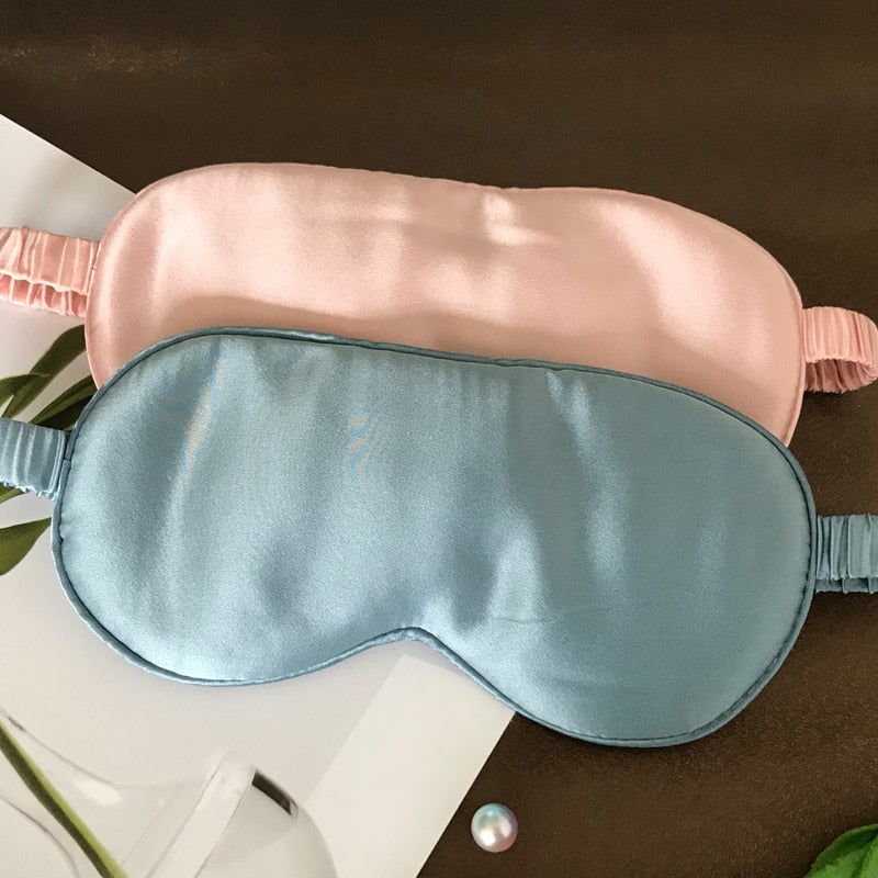 Mulberry Silk Sleep Eye Mask – 19 Momme Luxury Blackout Mask
