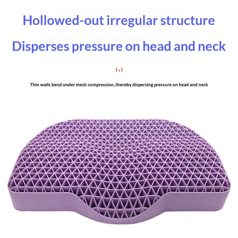 Purple Gel Honeycomb Pillow – Cooling Support for Better Sleep