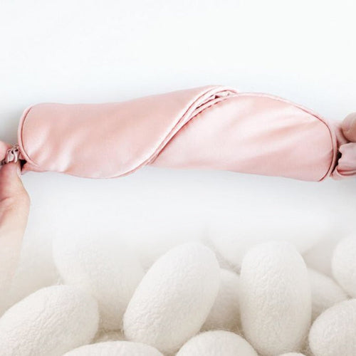 Mulberry Silk Sleep Eye Mask – 19 Momme Luxury Blackout Mask