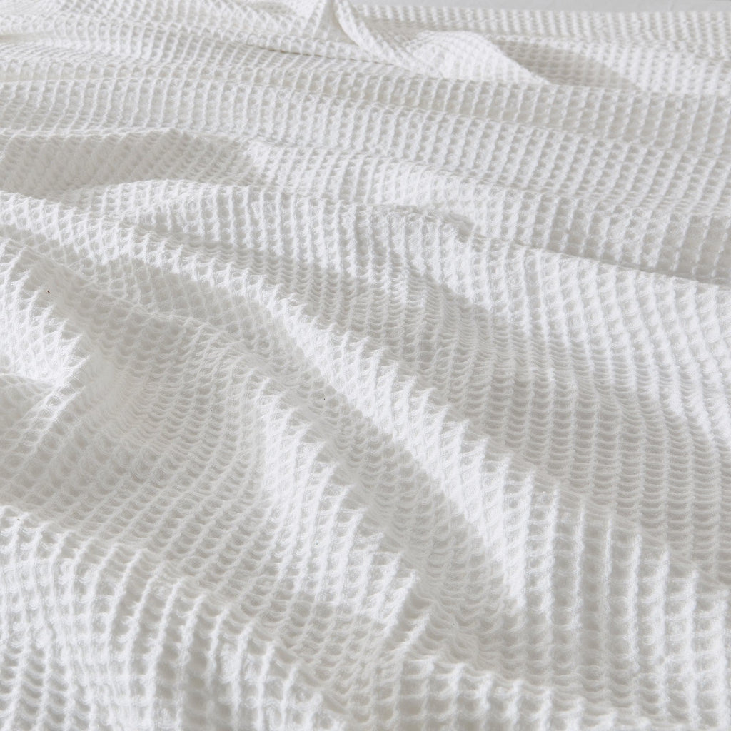 Cotton Waffle Weave Blanket – Soft, Breathable & Cozy