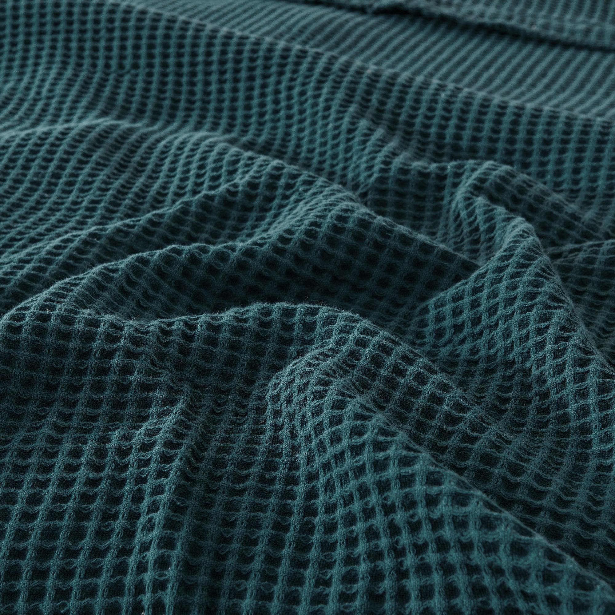 Cotton Waffle Weave Blanket – Soft, Breathable & Cozy